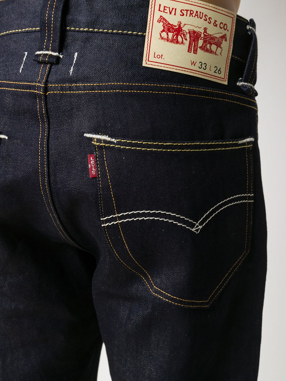 фото Junya watanabe джинсы прямого кроя из коллаборации с levi's