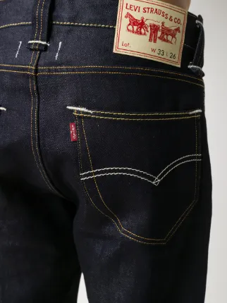 X Levi's 直筒牛仔裤展示图