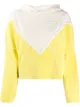 الصورة 1 من Courrèges panelled cotton hoodie