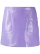 Image 1 of Courrèges leather-effect mini skirt