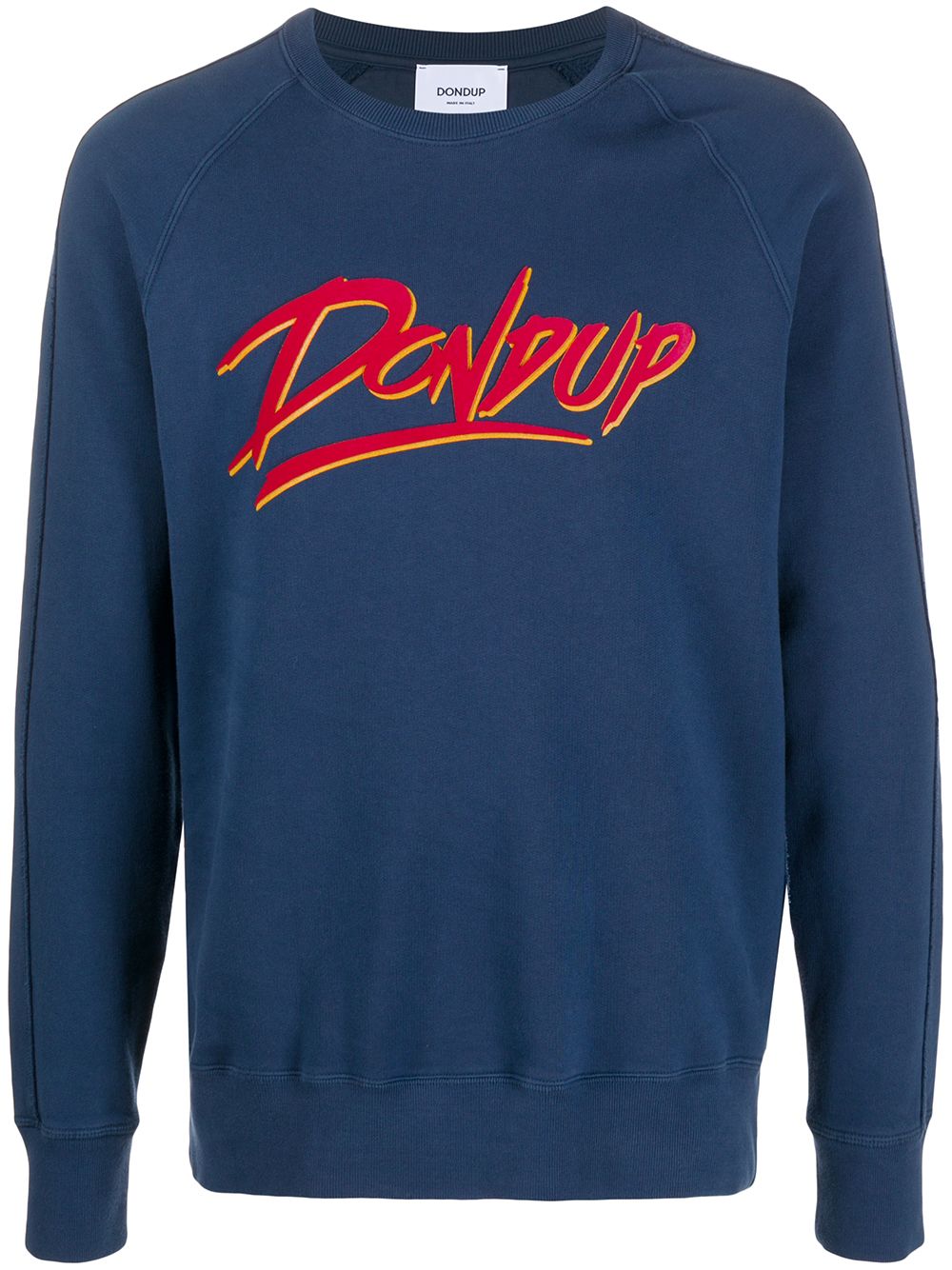 Dondup Logo-print Sweatshirt In Blue