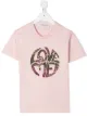 Image 1 of Alberta Ferretti Kids embellished sequin T-shirt