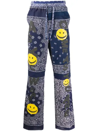 Readymade paisley-print Smiley Face 