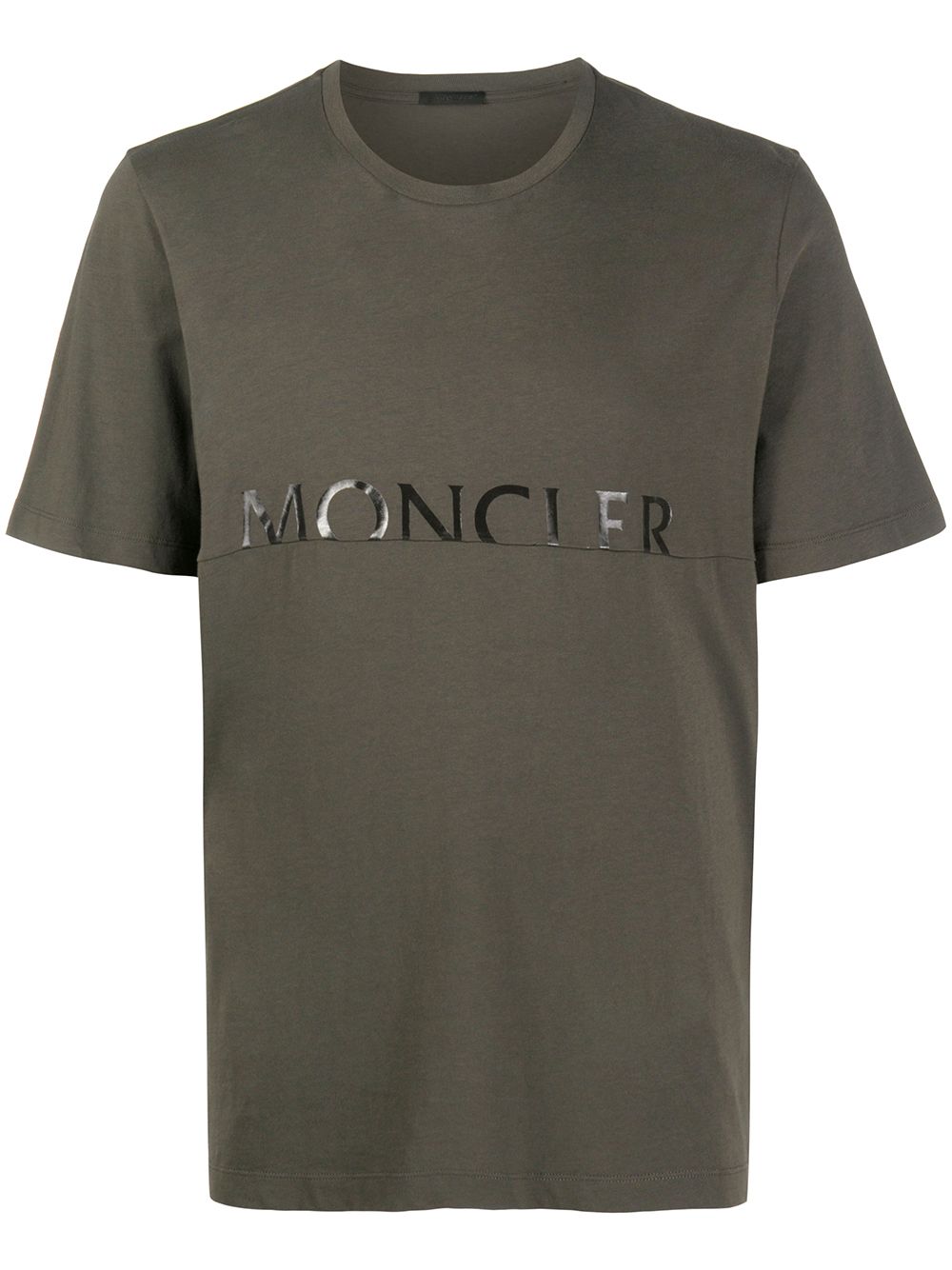 фото Moncler футболка с логотипом