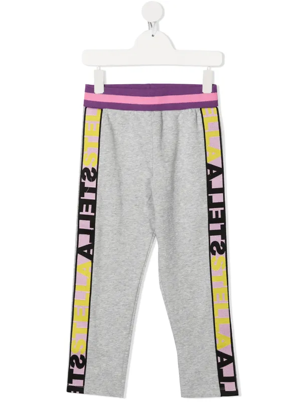 panelled track pants