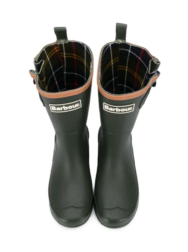 barbour biker wellies