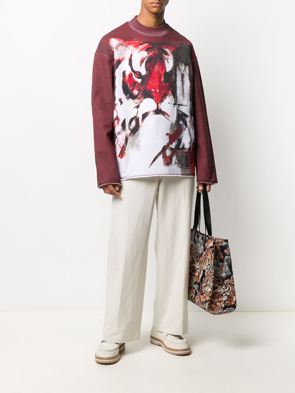 фото Kenzo tiger print sweatshirt