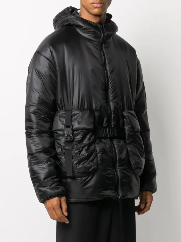 Y-3 Padded Logo Jacket - Farfetch