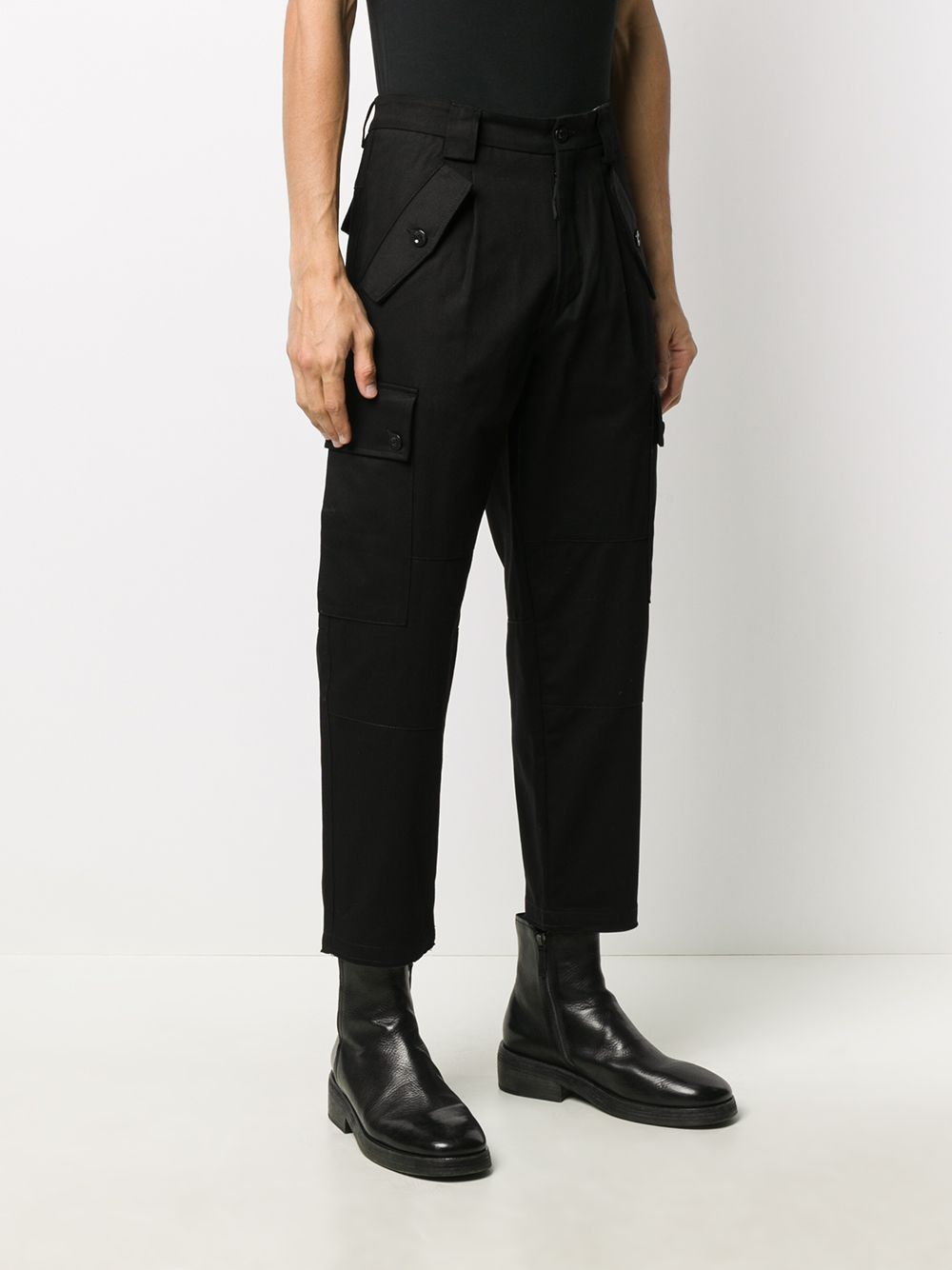 фото C.p. company straight-leg cargo trousers