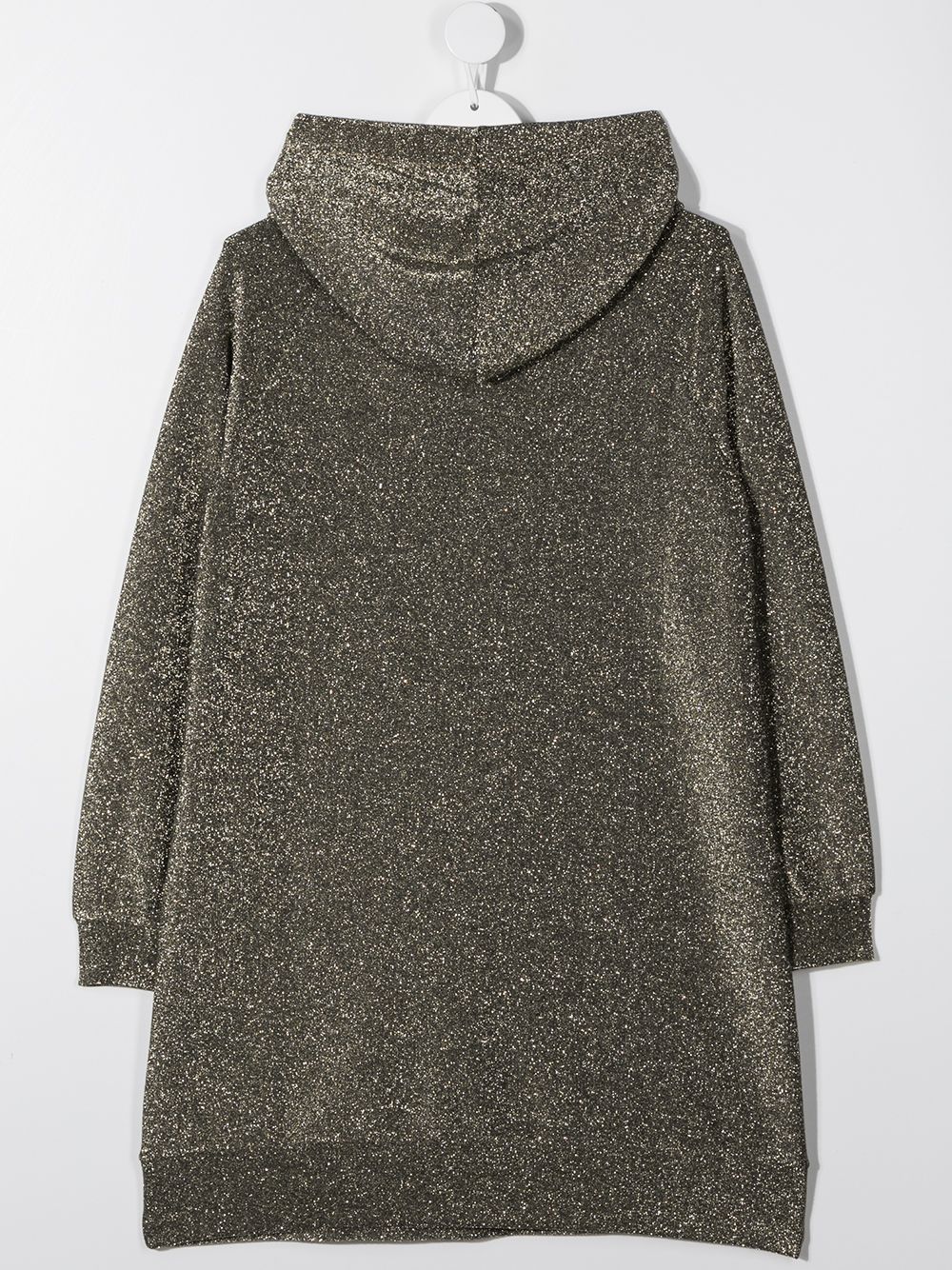 фото Caffe' d'orzo hooded metallic knit dress