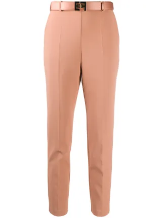 Elisabetta Franchi belted slim-fit trousers for women | PA34907E2 at  Farfetch.com