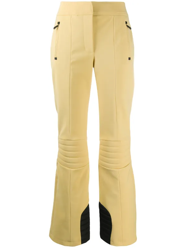 trousers that flare from the knee