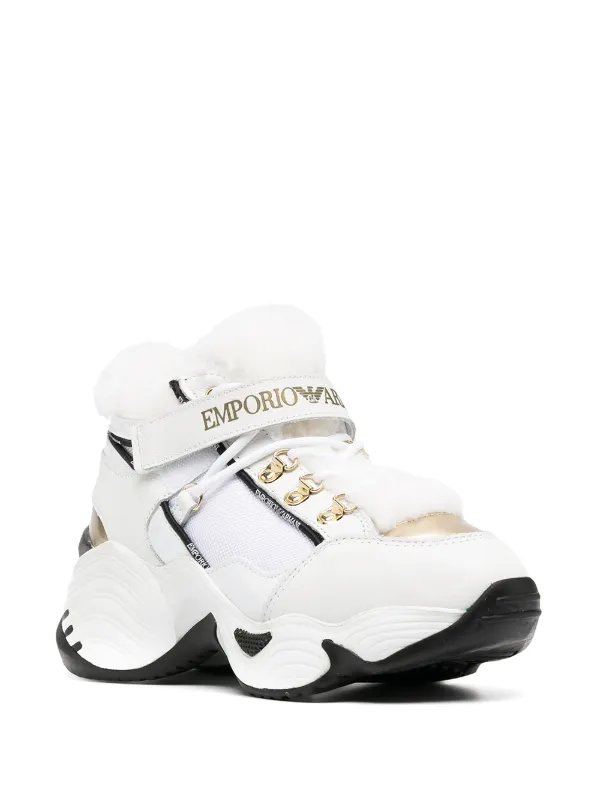 armani chunky trainers