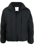 Post Archive Faction zipped padded jacket - Black