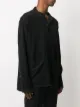 Paul & Shark raw-edge cotton shirt