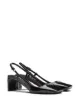 Image 2 of Prada Naplak logo-plaque pumps