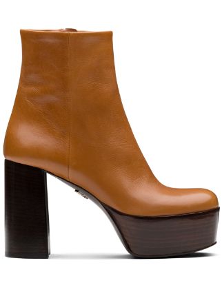 prada platform ankle boots