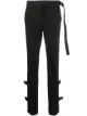 Image 1 of Helmut Lang side-buckle trousers