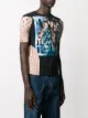Marine Serre graphic photo print tour t-shirt