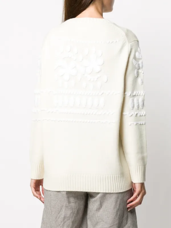 Ermanno Scervino Embellished Floral 