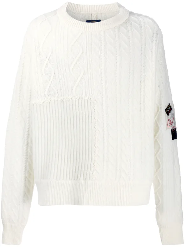 paul and shark cable knit jumper