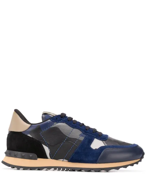 Valentino Garavani Rockrunner с камуфляжным принтом