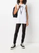 Image 2 of Diesel flock print mesh leggings