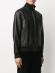 Givenchy leather bomber jacket