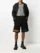 Image 2 of Givenchy chain print track shorts
