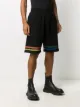 Givenchy chain print track shorts