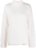 Le Kasha cashmere roll neck jumper - White