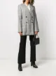 الصورة 2 من Givenchy بليزر كاروهات بصف أزرار