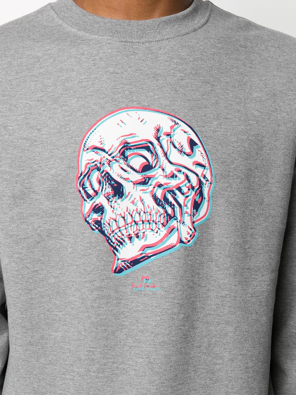 фото Paul smith organic cotton skull-print sweatshirt