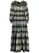 Image 1 of Tory Burch bold stripe prairie dress