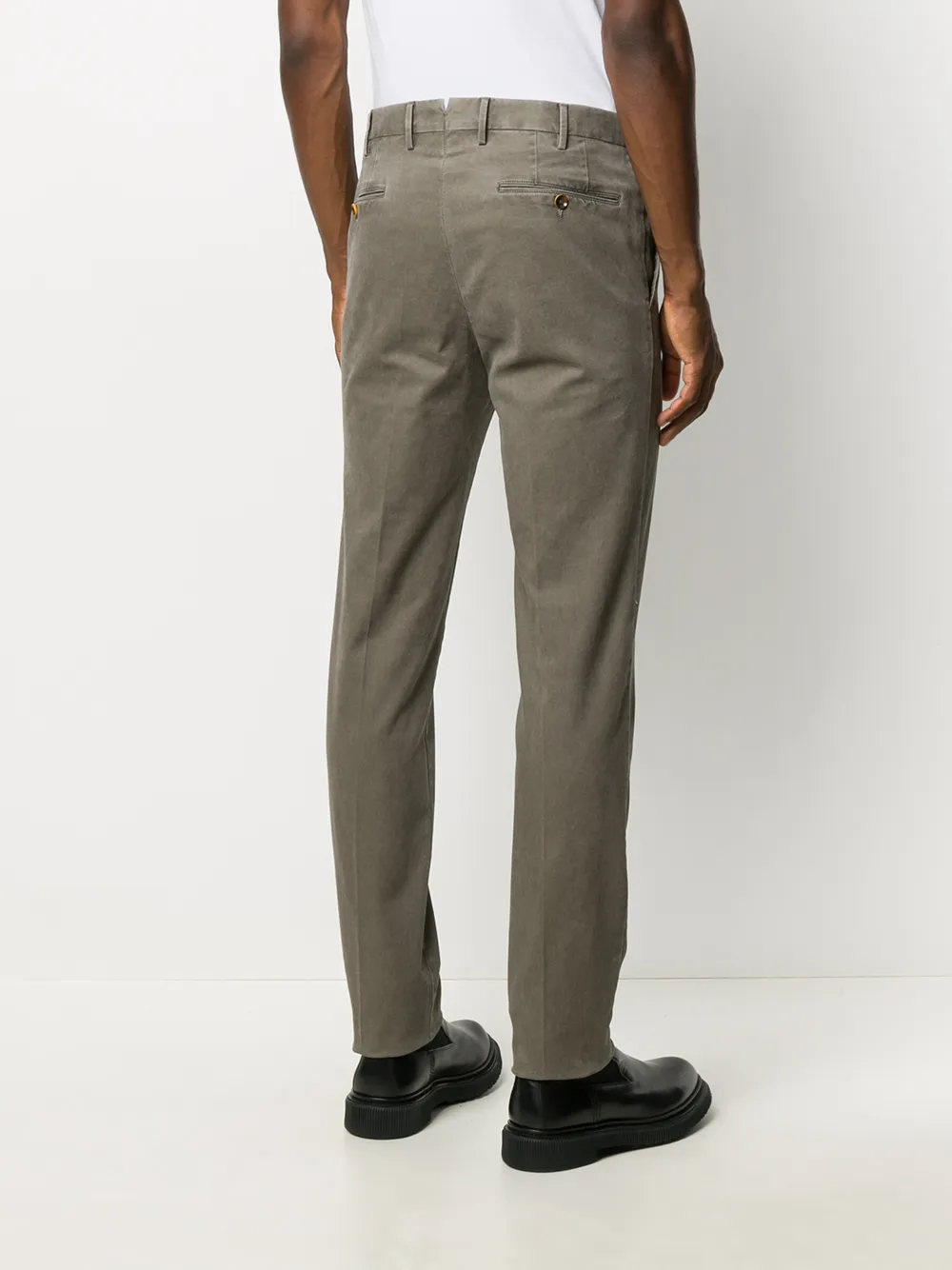 фото Pt01 slim-fit chino trousers