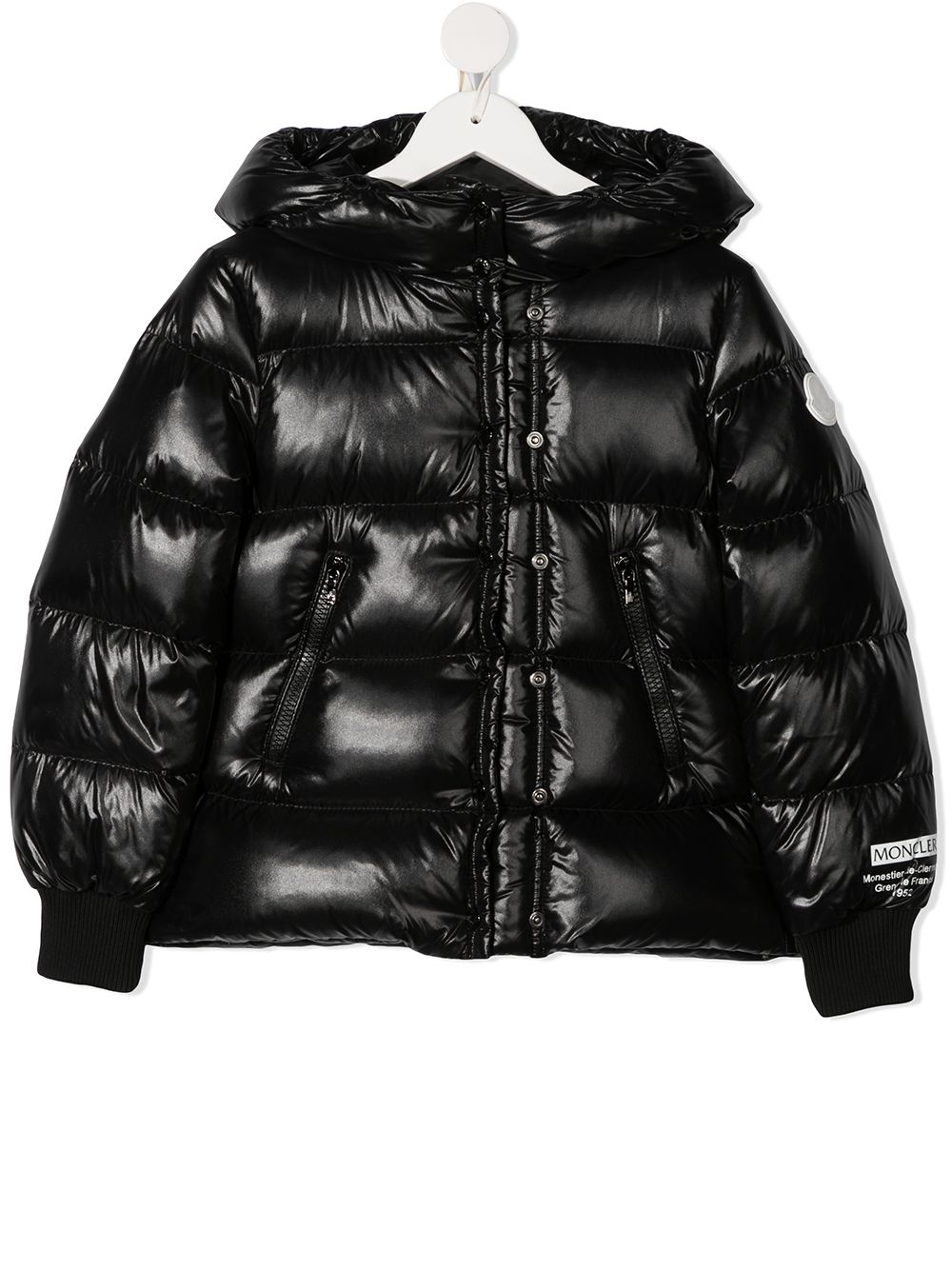 фото Moncler kids пуховик на молнии