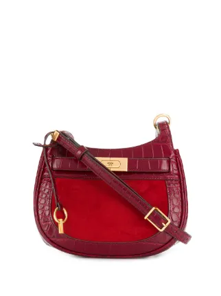 tory burch lee radziwill small saddlebolsa