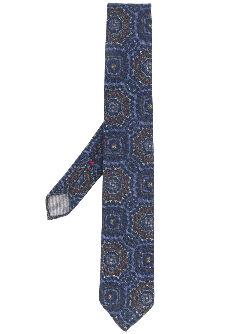 фото Dell'oglio abstract print tie