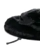 Kirin faux fur wide brim hat