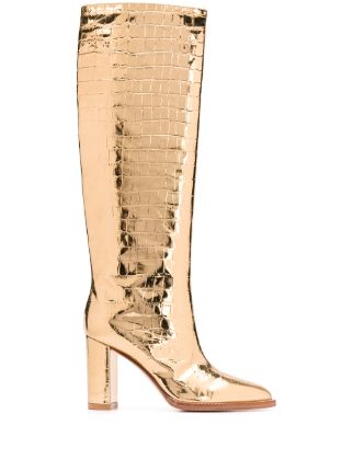 gianvito rossi gold boots