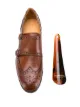 Scarosso Kate leather monk shoes