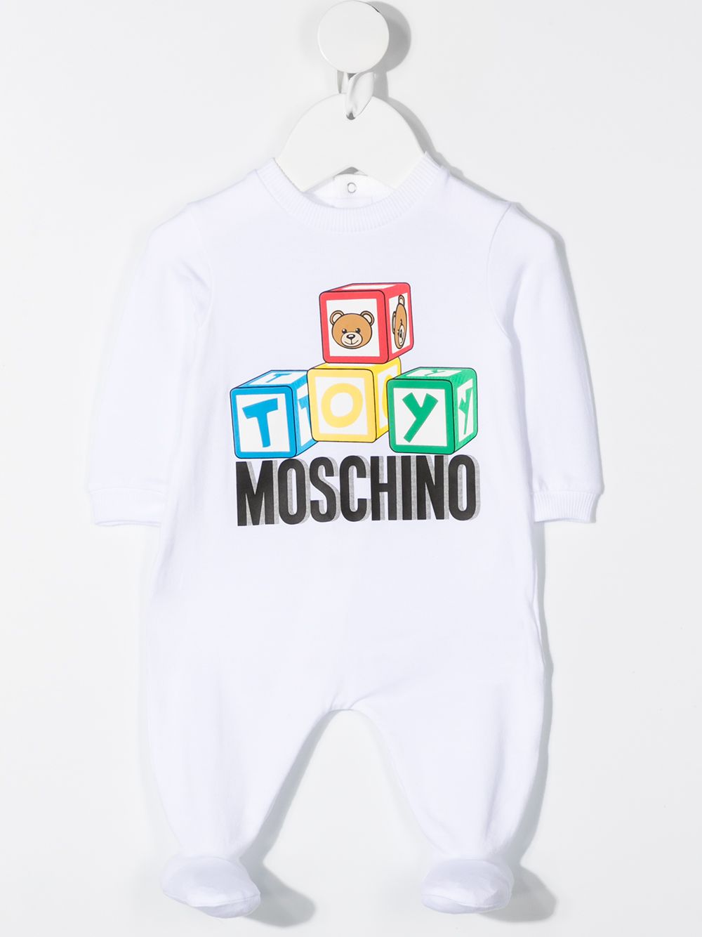 фото Moschino kids комплект из комбинезона и двух нагрудников с логотипом