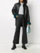 Image 2 of Gianfranco Ferré Pre-Owned 1990s fur-trimmed cuffs leather coat