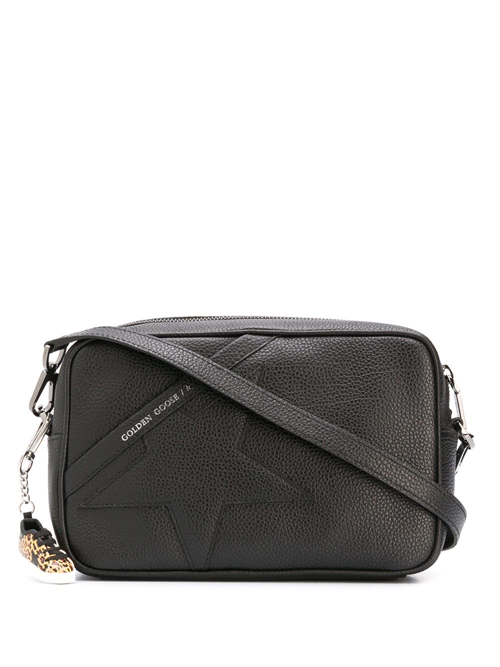 фото Golden goose signature star-patch logo shoulder bag