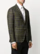Tagliatore checked single-breasted blazer