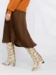 Semicouture تنورة ميدي بتصميم فلير