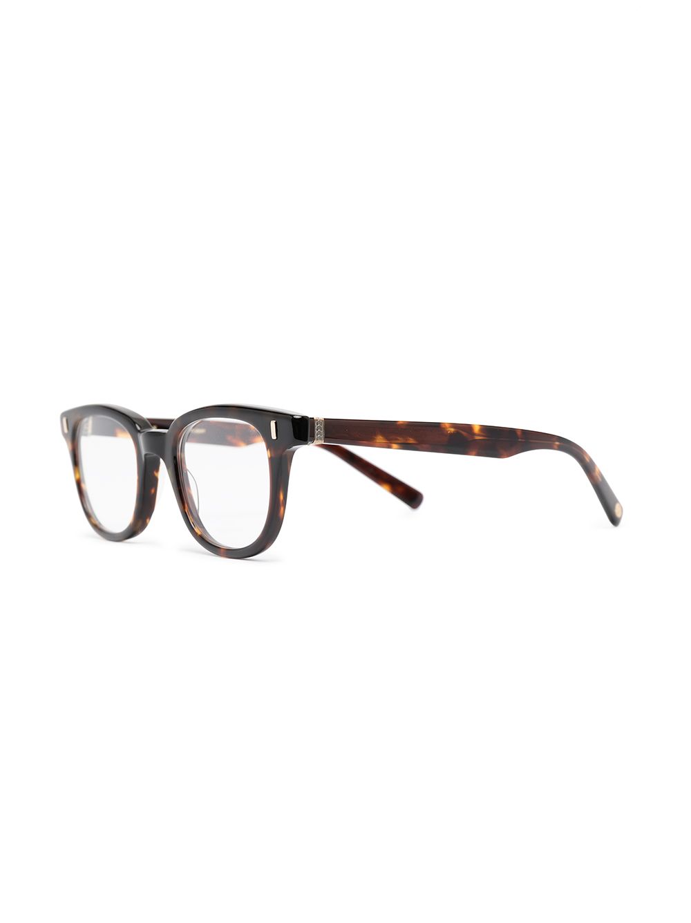 фото Eyevan7285 tortoiseshell rectangular-frame glasses