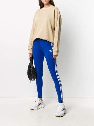 3-Stripes Trefoil leggings展示图