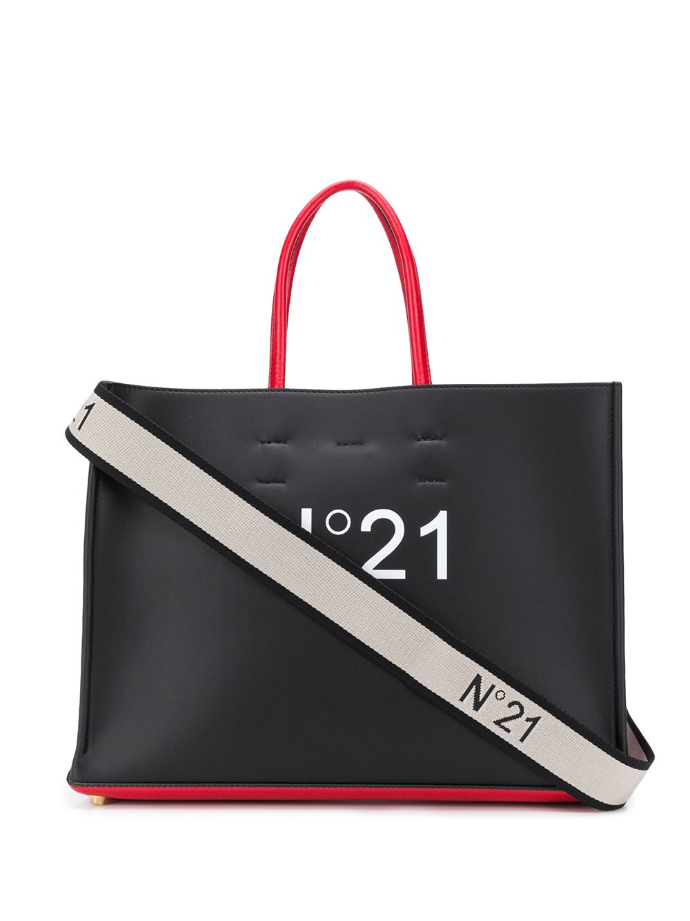 фото Nº21 colour-block tote bag