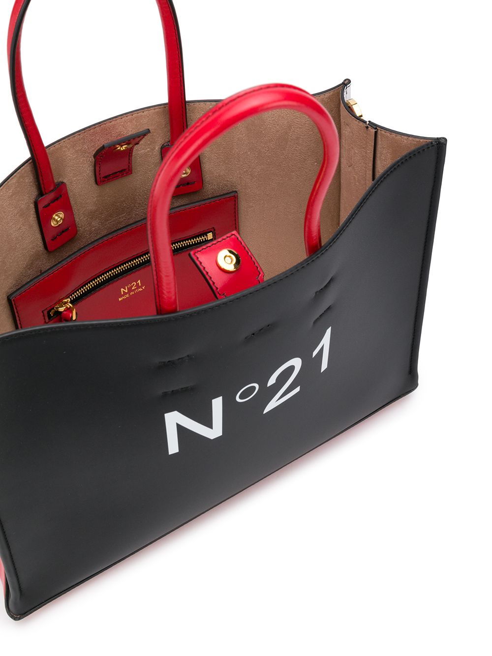 фото Nº21 colour-block tote bag